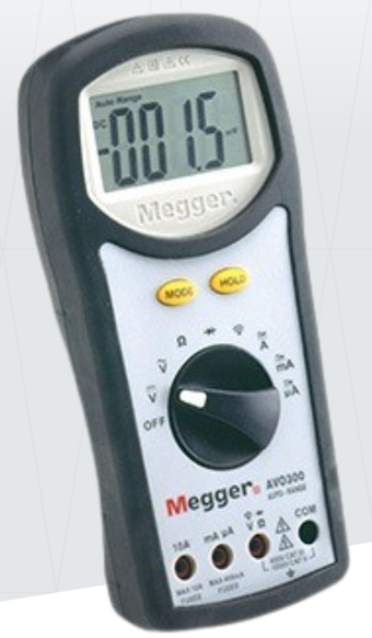 Megger AVO 300 Handheld Multimeter Calibration