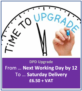 DPD Upgrade - Next Working Day by 12 to Saturday Delivery