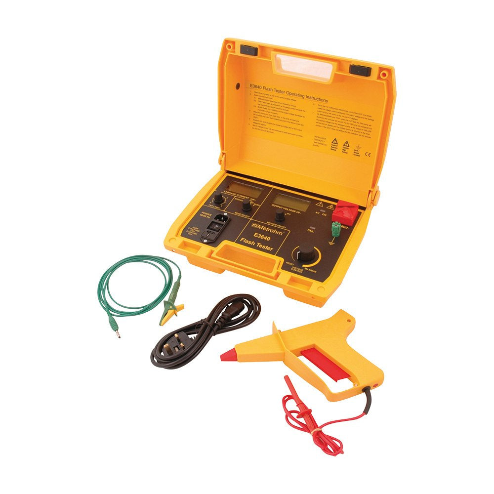 Metrohm E3640 4kV Flash Tester Calibration - electriCALibration